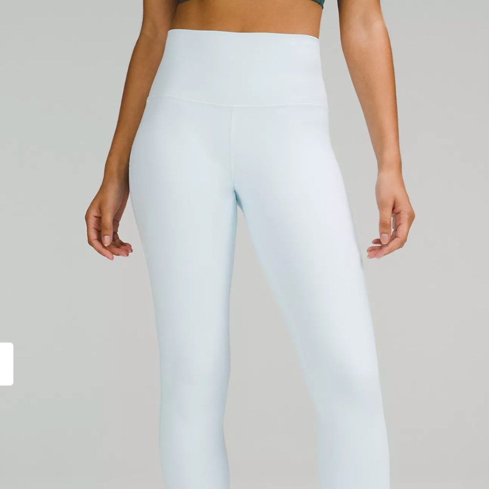 Lululemon Align Leggings 25" in Powder Blue